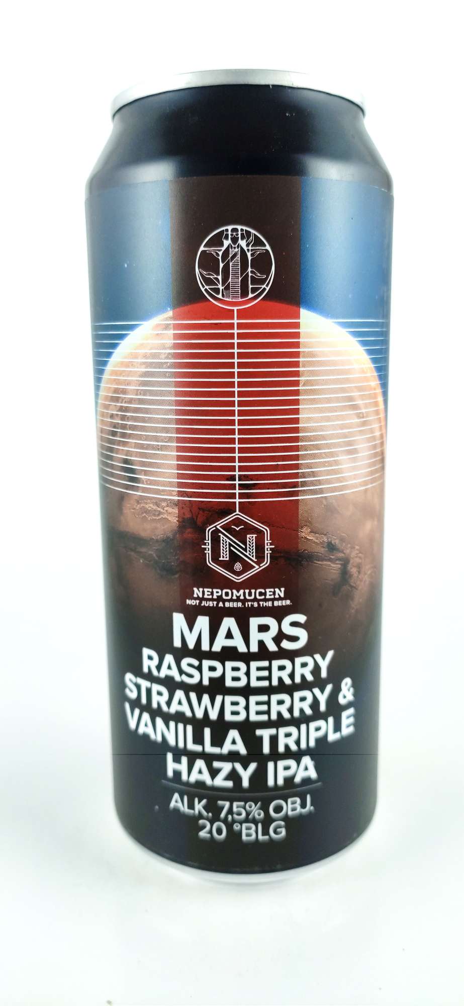 Nepomucen Mars Triple Hazy IPA Raspberry, Strawberry, Vanilia 20°