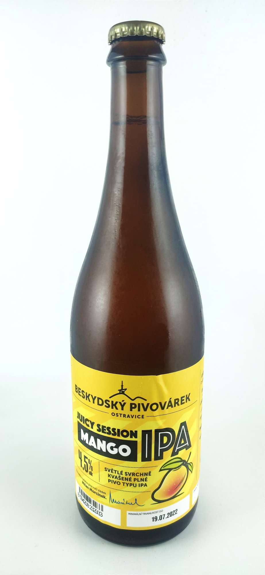 Beskydský pivovárek Juicy Mango IPA 11°