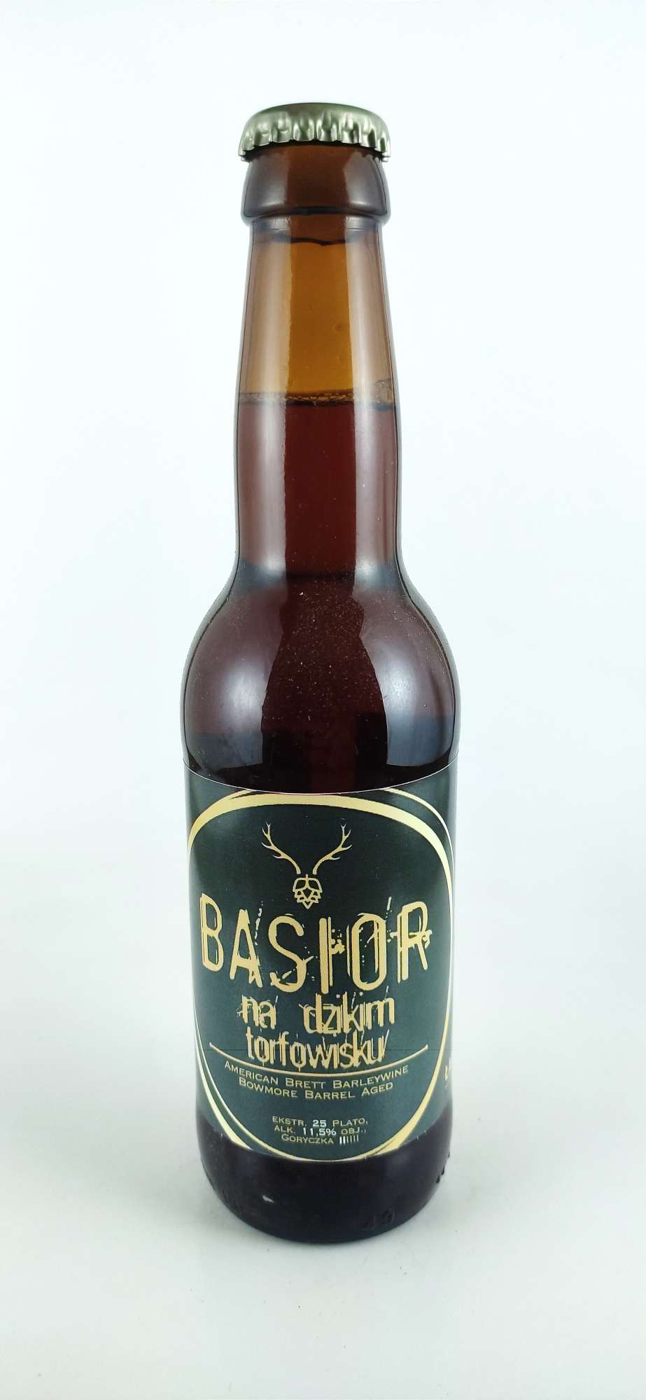 Łąkomin Basior na Dzikim Torfowisku Barleywine 25°