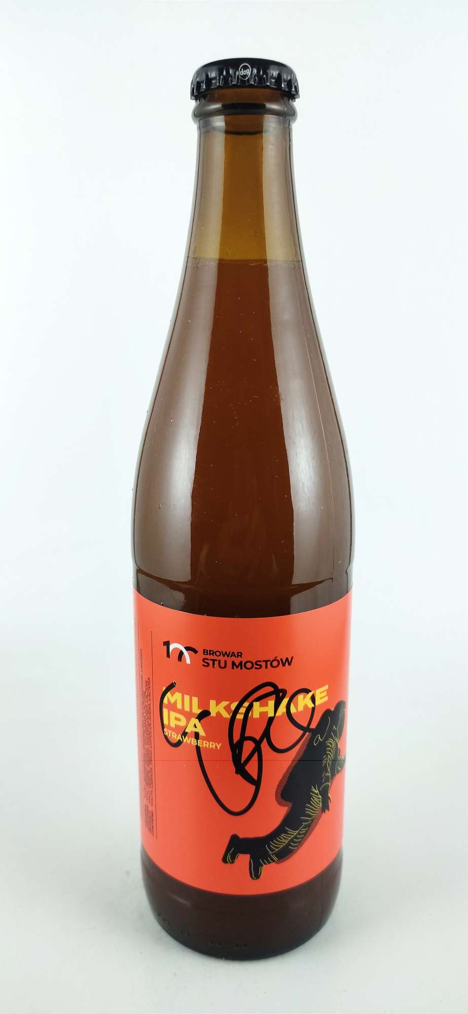 Browar Stu Mostów Salamander Strawberry Milkshake IPA