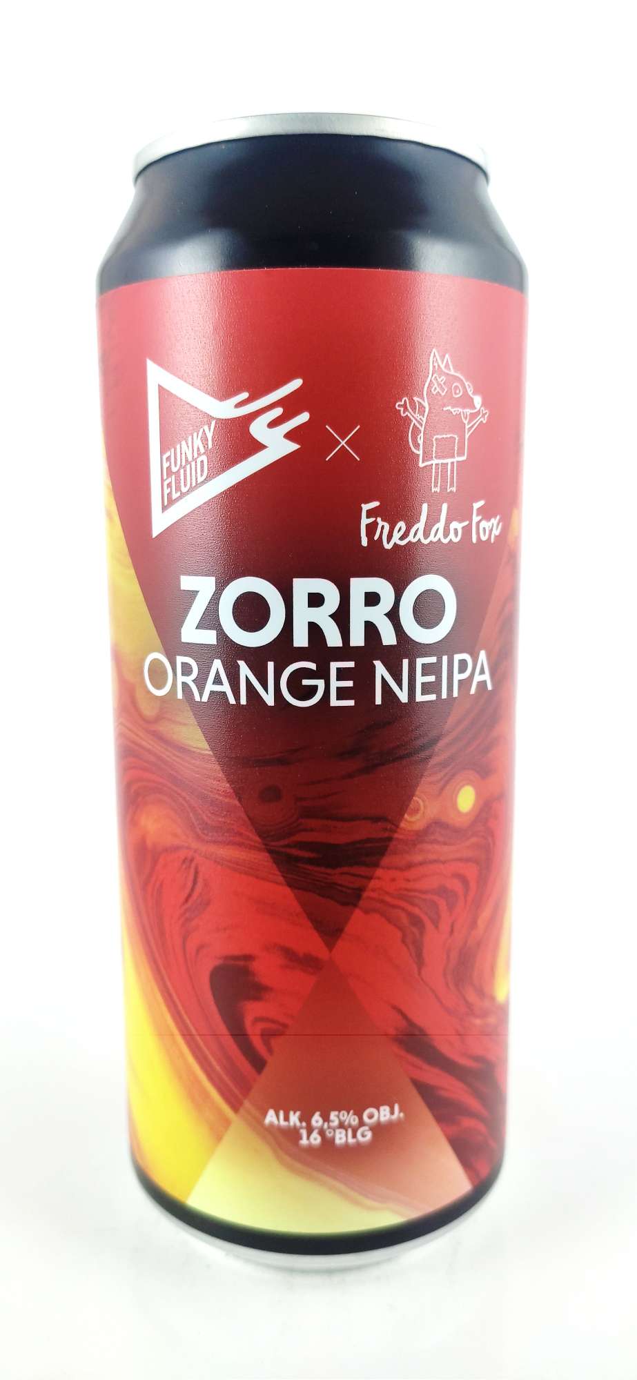 Funky Fluid Zorro Orange NEIPA