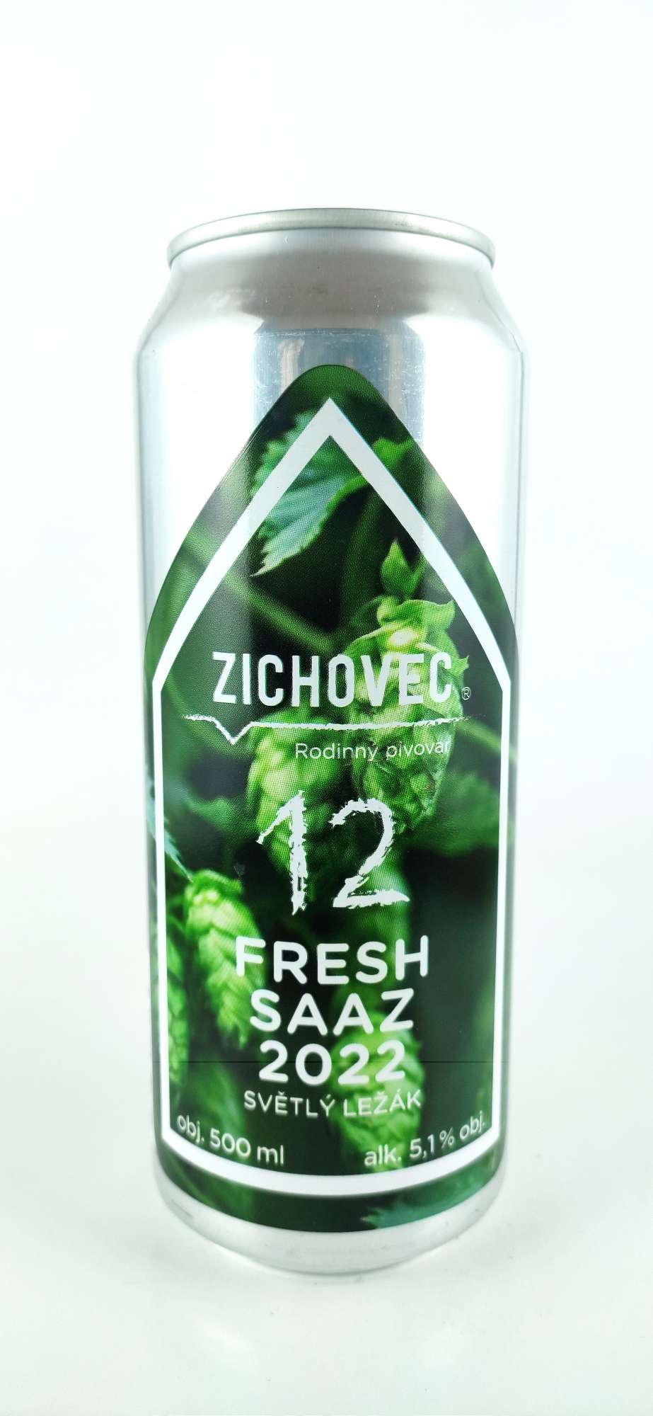Zichovec Fresh Saaz 2022 ležák 12°