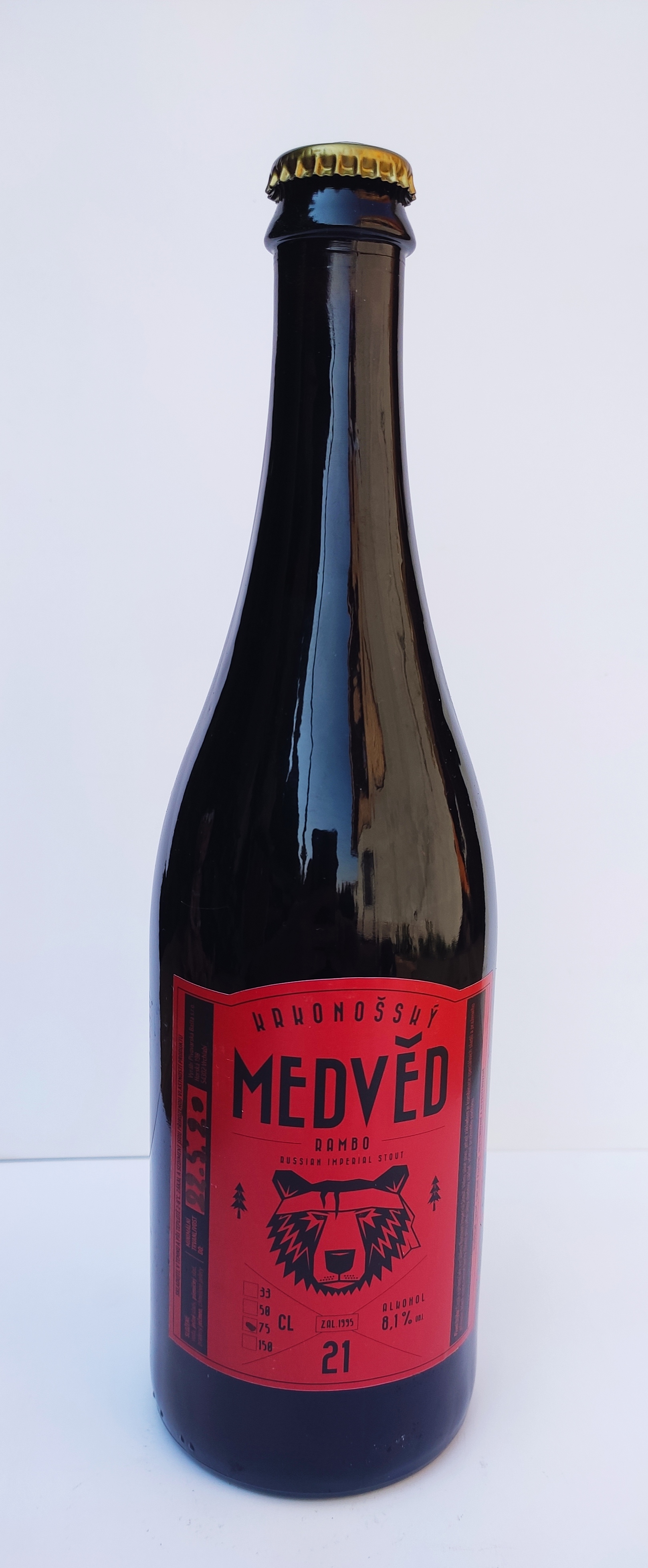 Krkonošský medvěd Rambo R.I.S. 21°