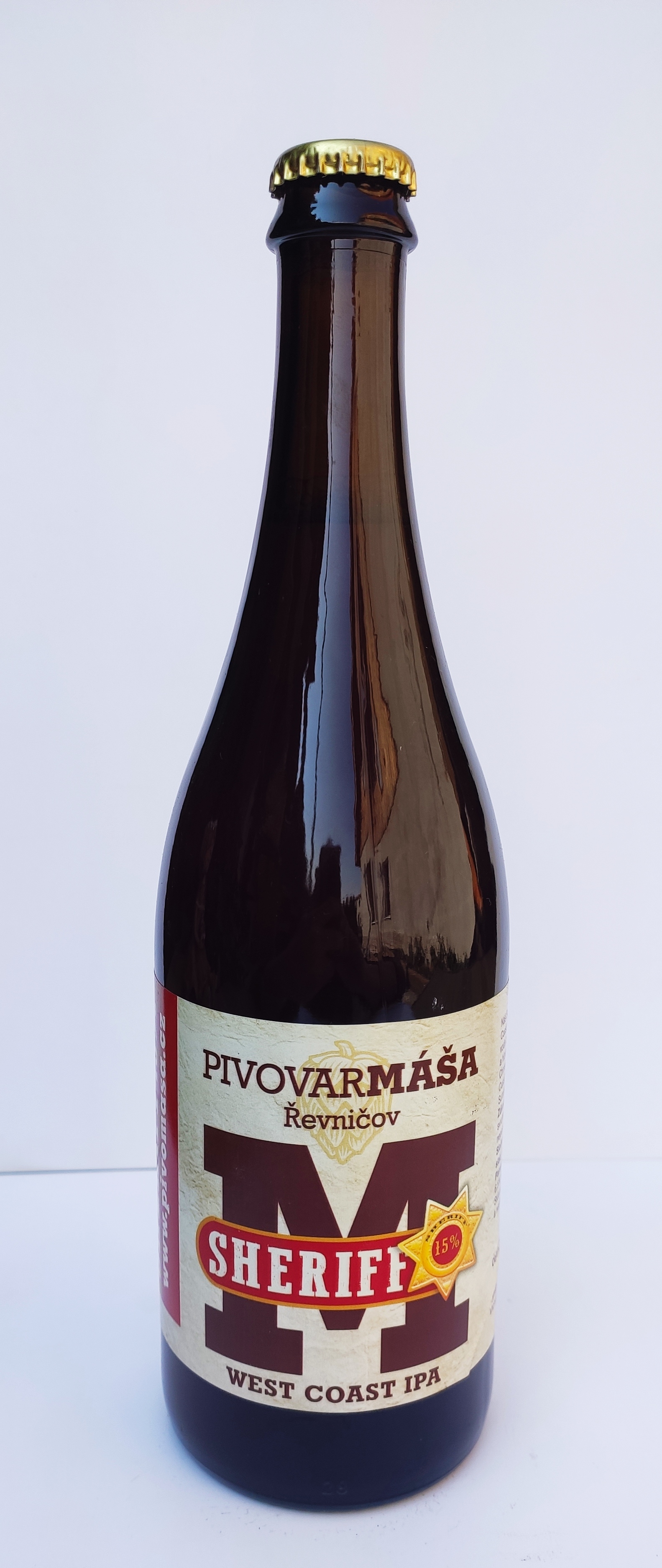 Máša Sheriff IPA 15°  