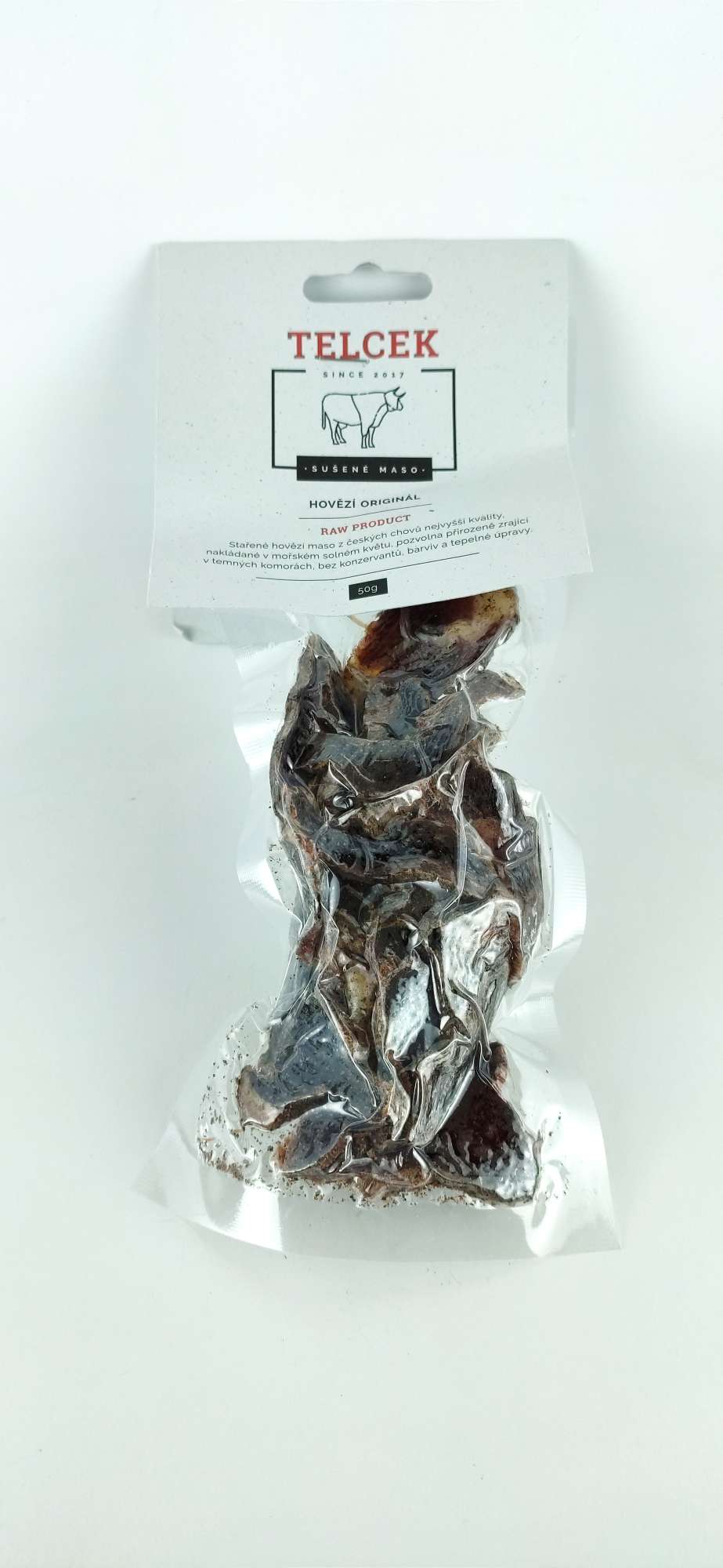 Telcek sušené Hovězí original 50g