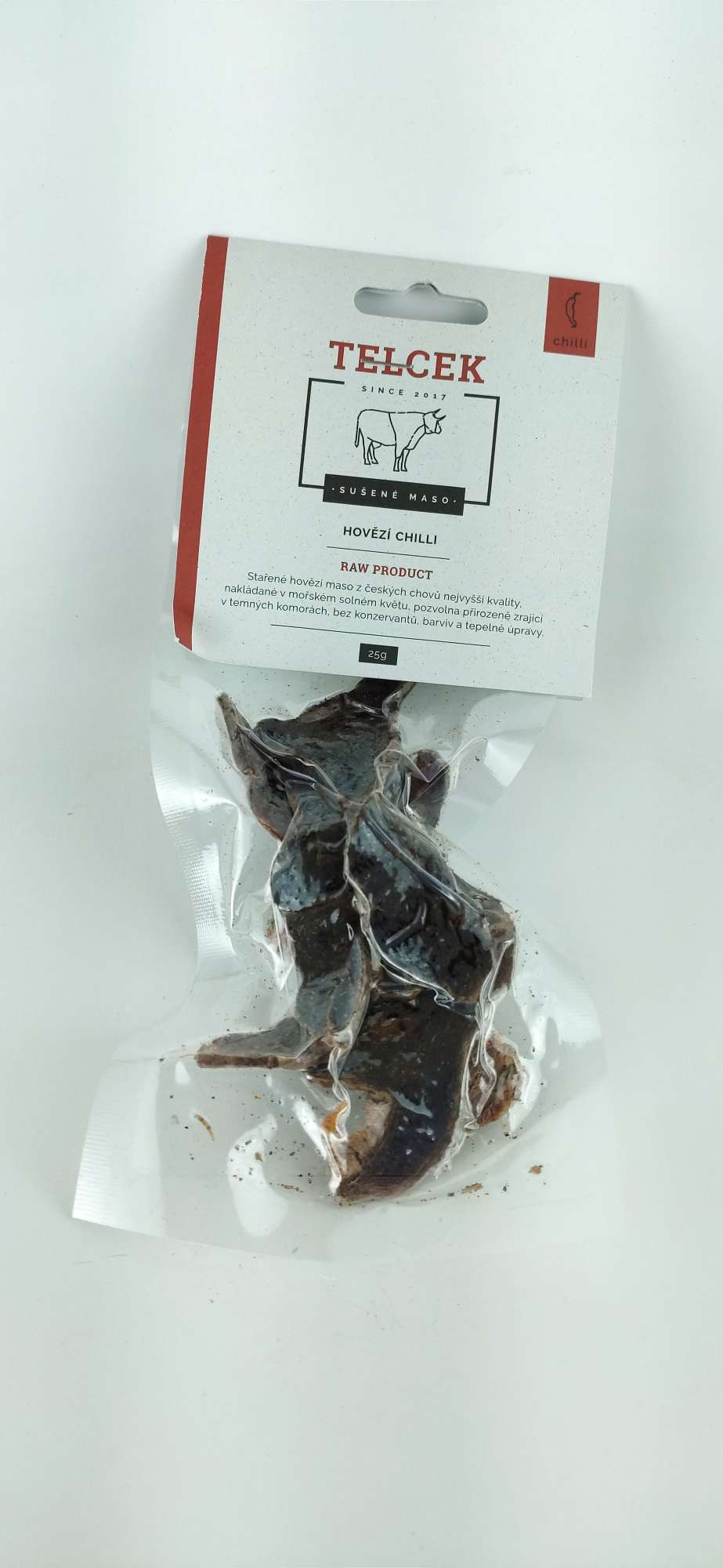 Telcek sušené Hovězí chilli 25g