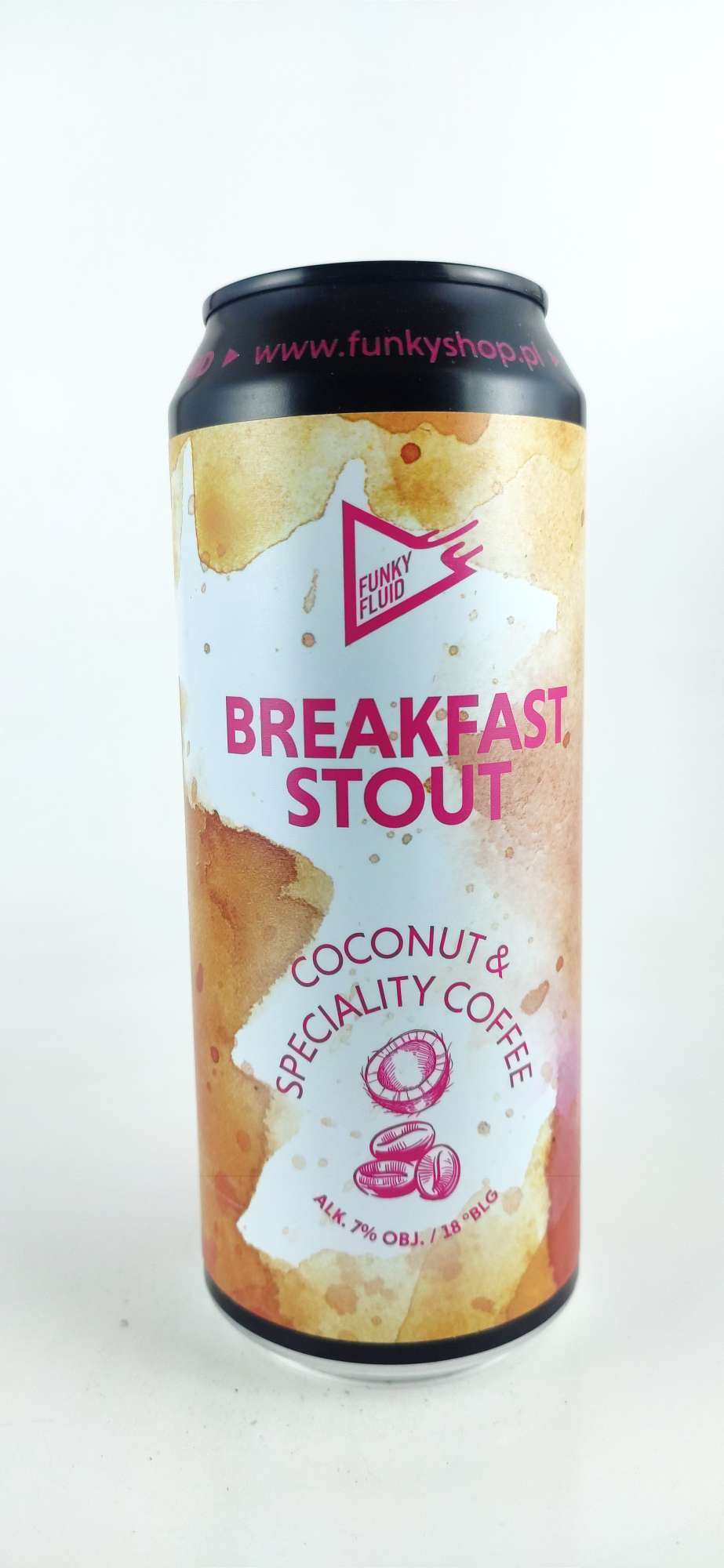 Funky Fluid Breakfast Stout: Coconut & Speciality Coffee