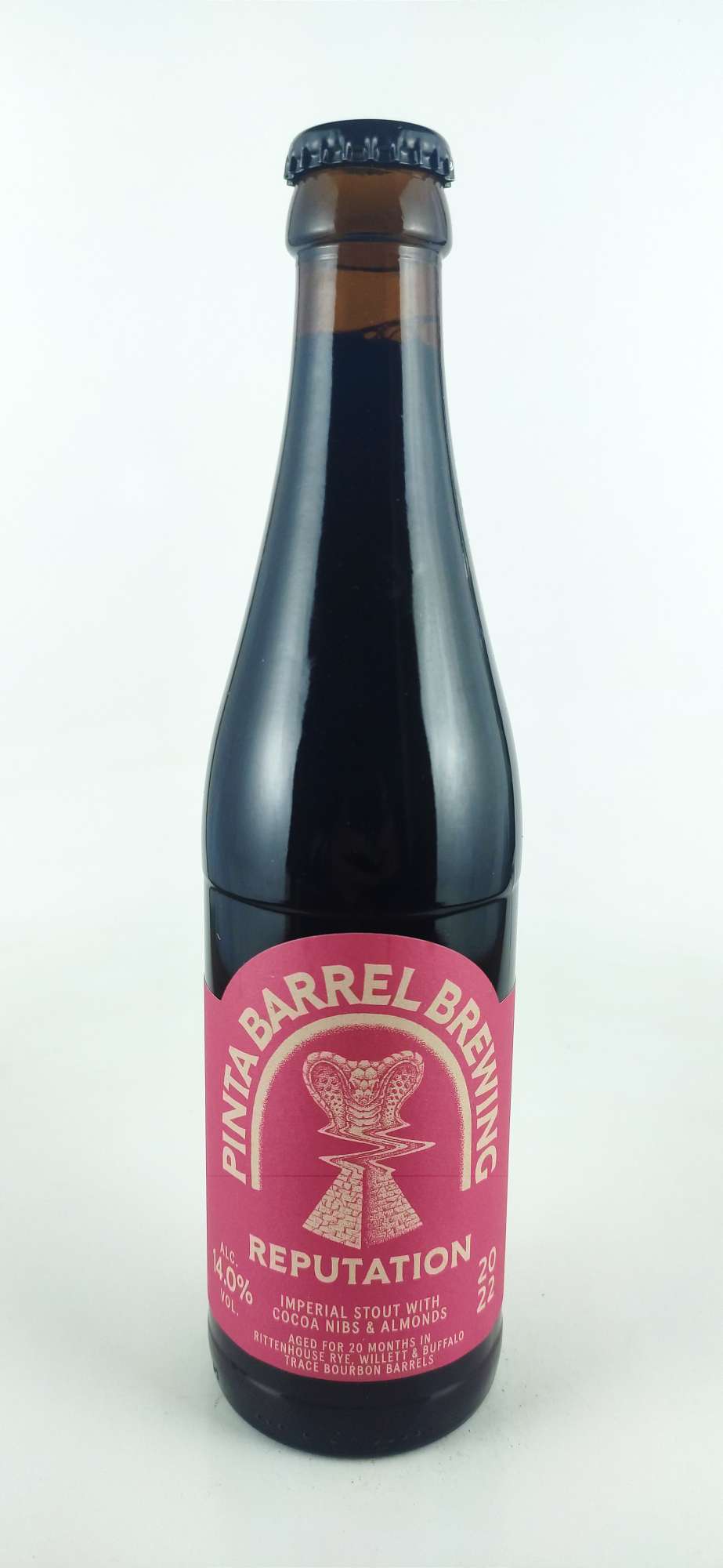 Pinta Barrel Brewing Reputation Imperial Stout with Cocoa 27°