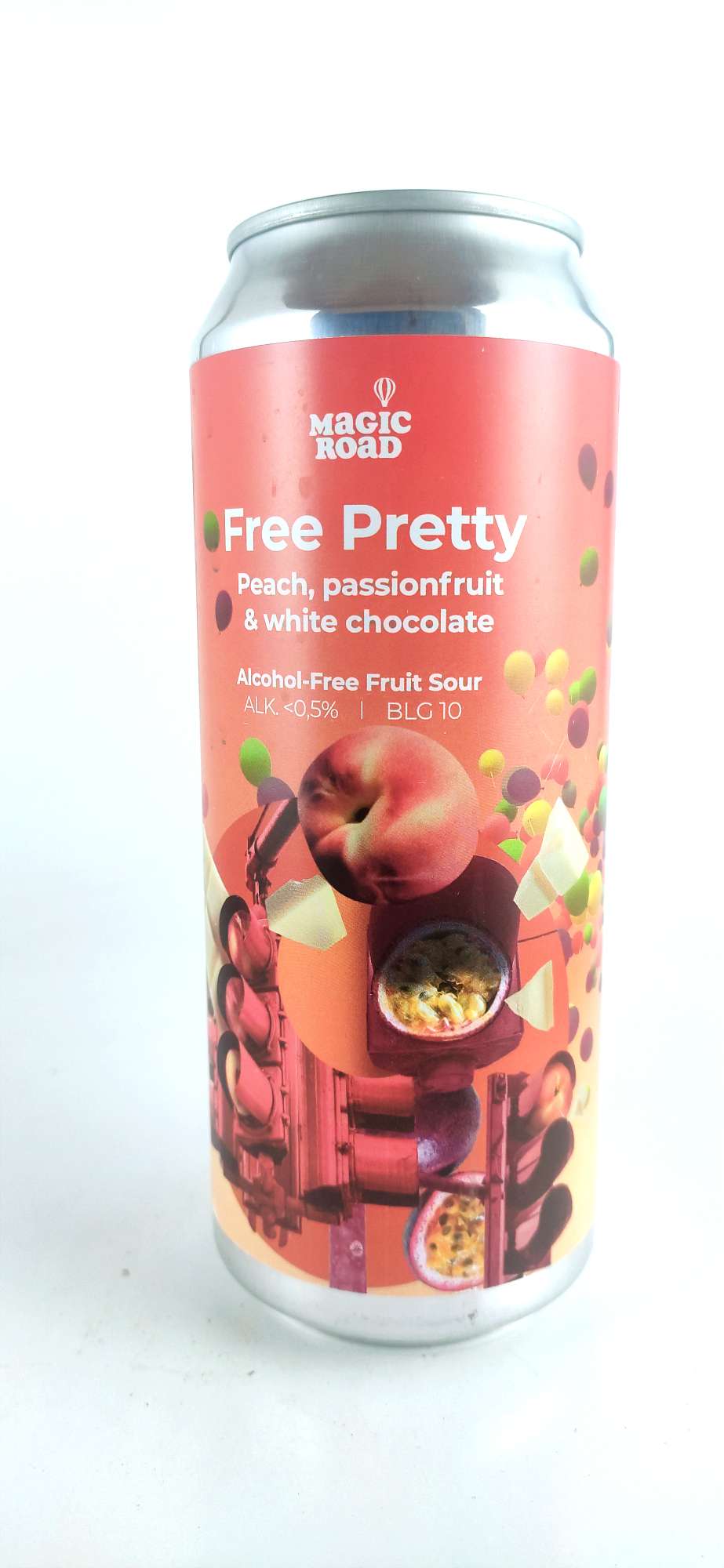 Magic Road Free Pretty Peach, Passionfruit, White Chocolate Nealko 0°