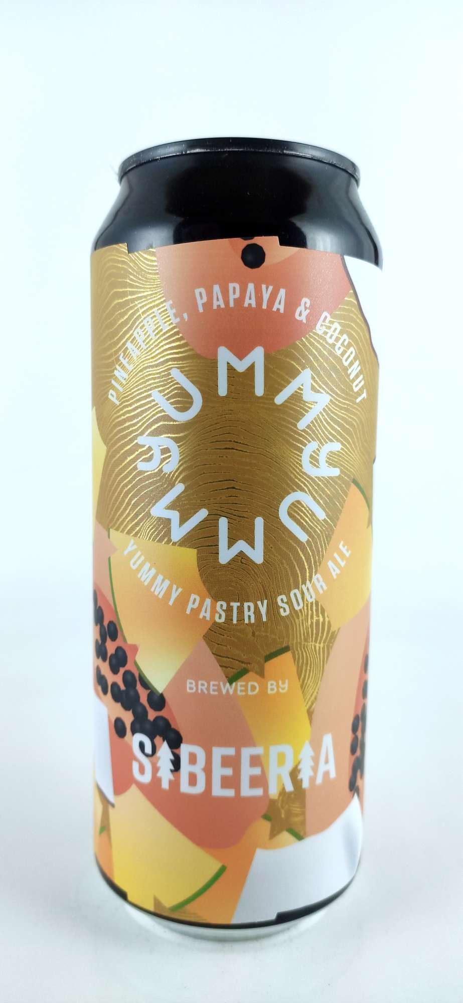 Sibeeria Yummy Pineapple, Papaya & Coconut Pastry Sour Ale  24°