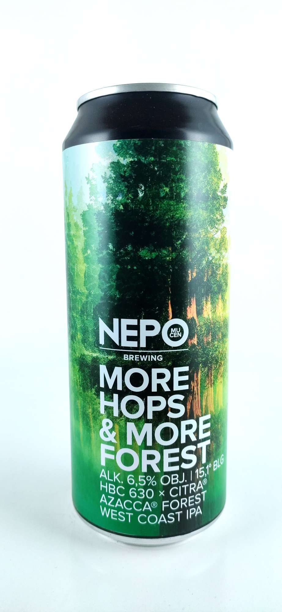 Nepomucen More Hops & More Forest West Coast IPA 15°