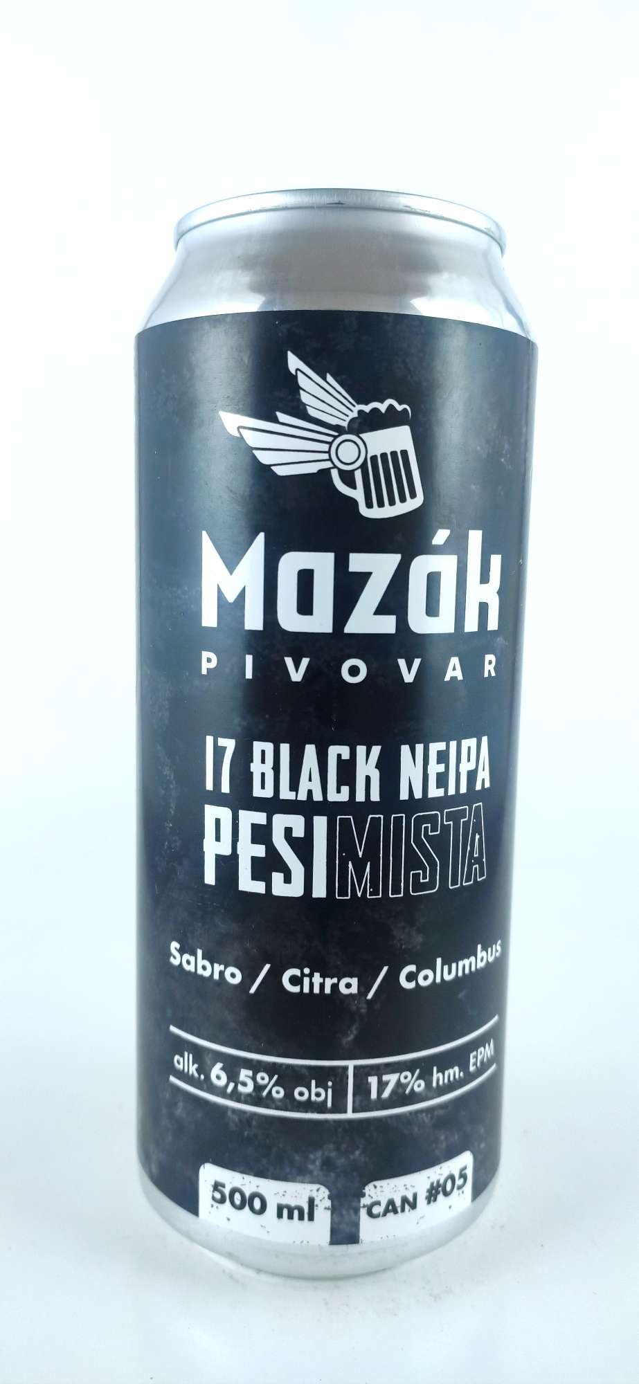 Mazák Pesimista Black NEIPA 17°