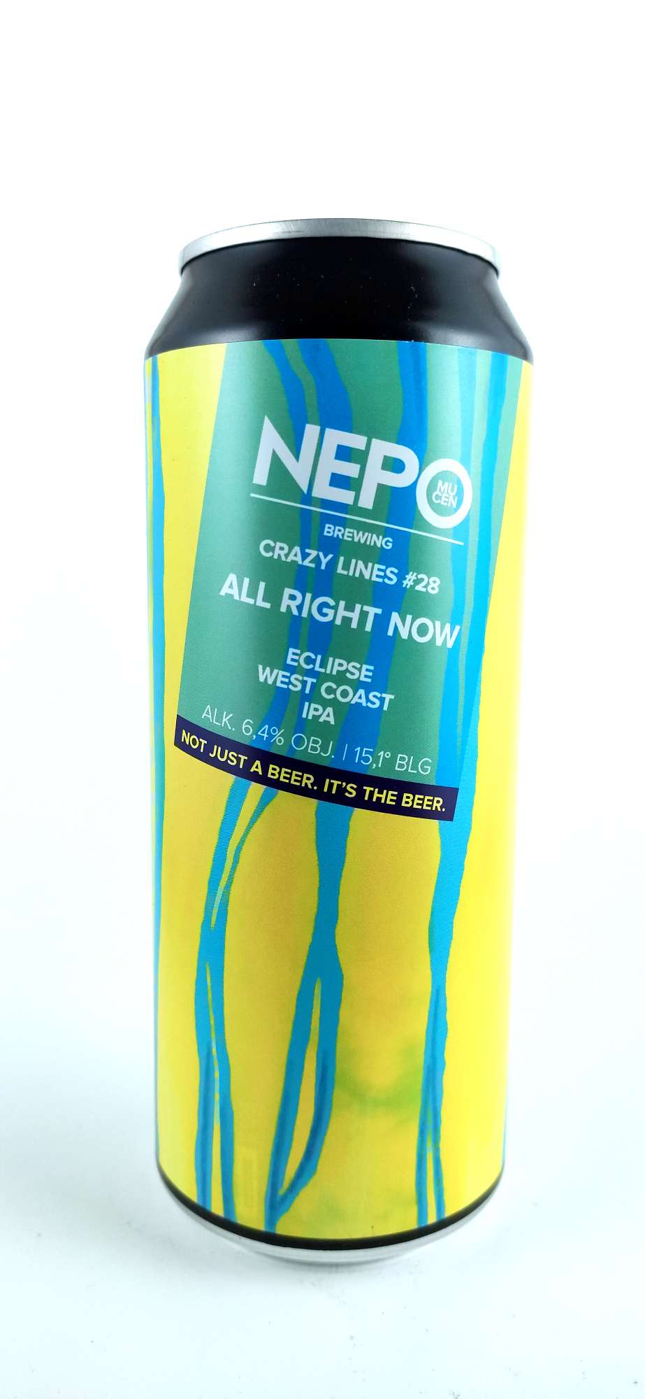 Nepomucen Crazy Lines #28 All Right Now West Coast IPA 15°