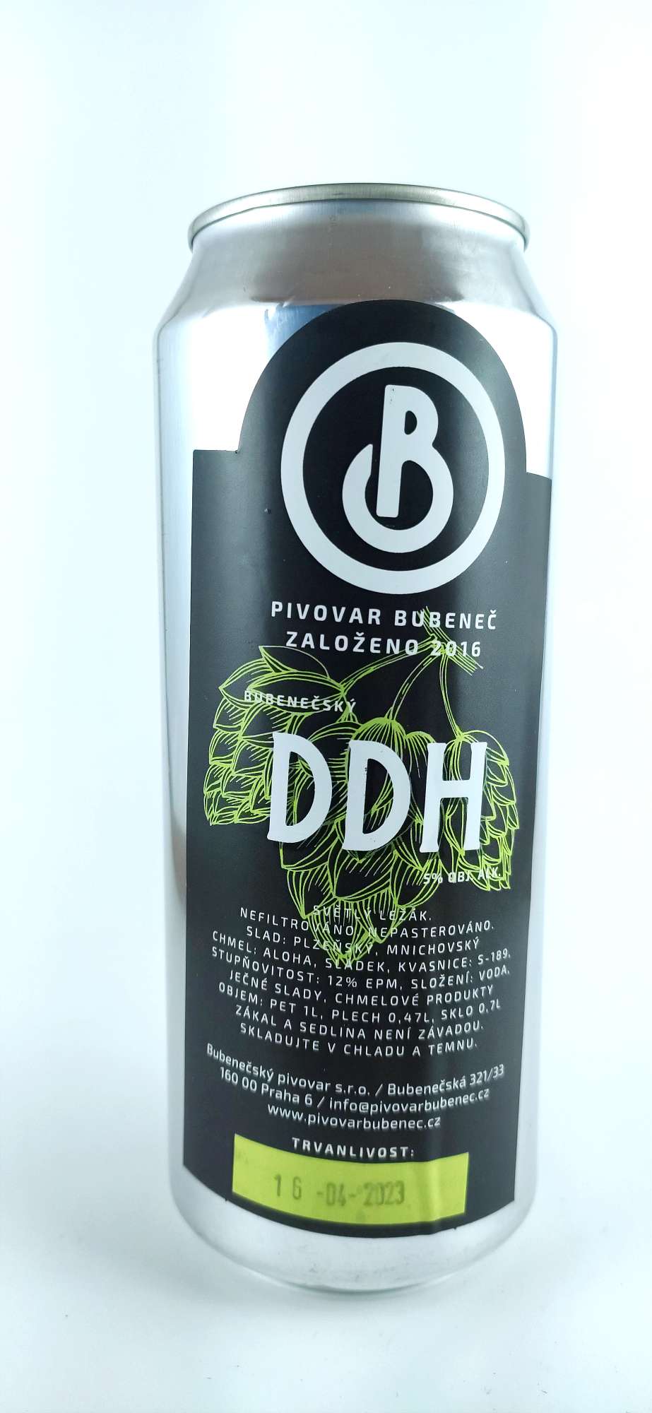 Bubeneč DDH Aloha 12°