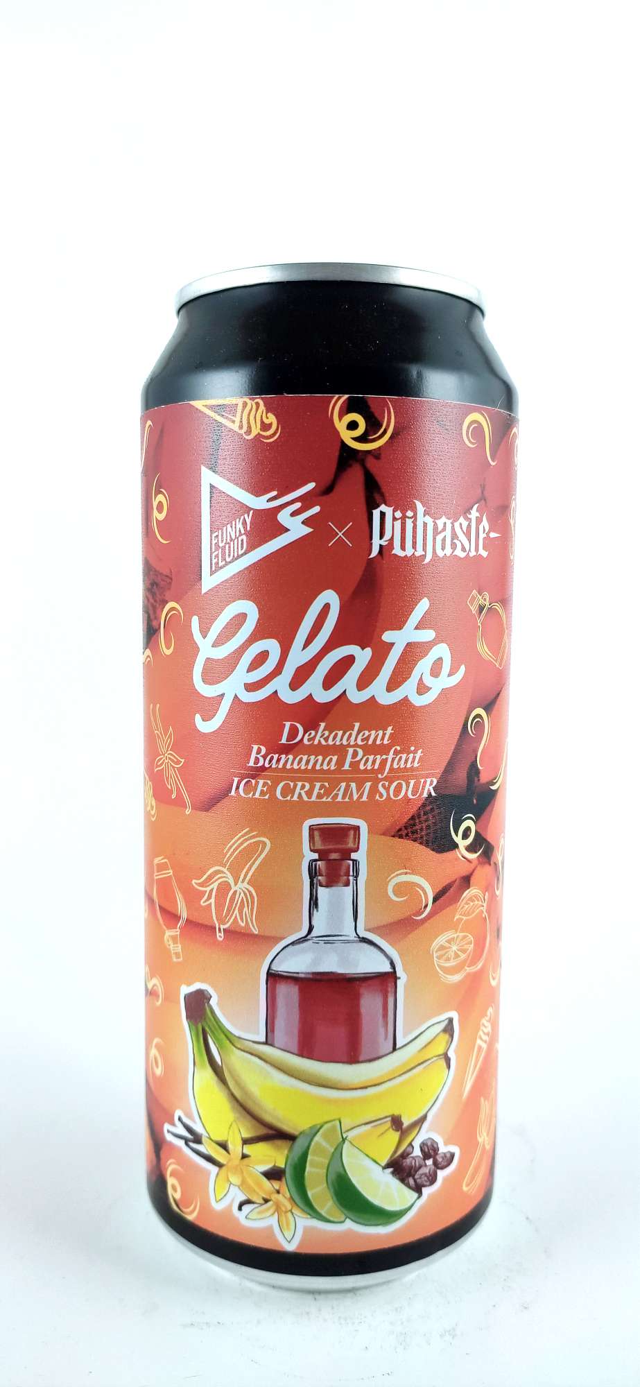 Funky Fluid Gelato: Dekadent Banana Parfait Sour 18°