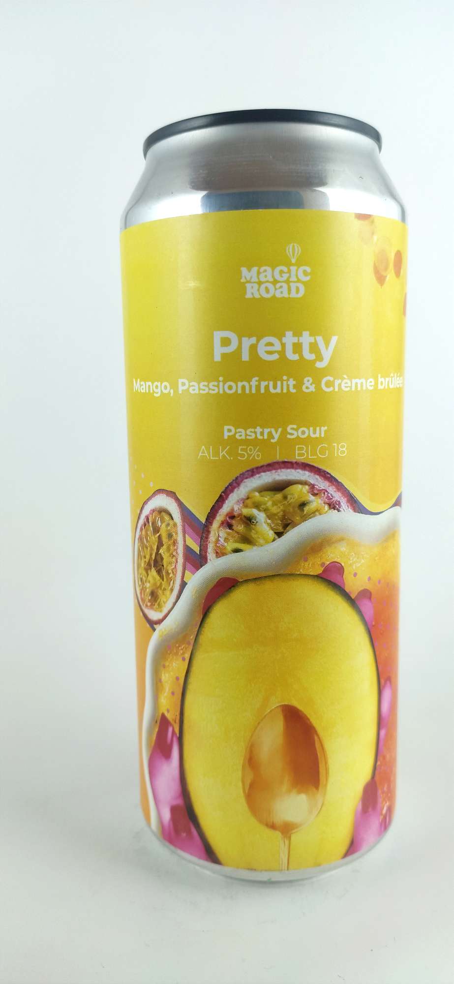 Magic Road Pretty - Mango, Passionfruit & Creme Brulee Sour 18°