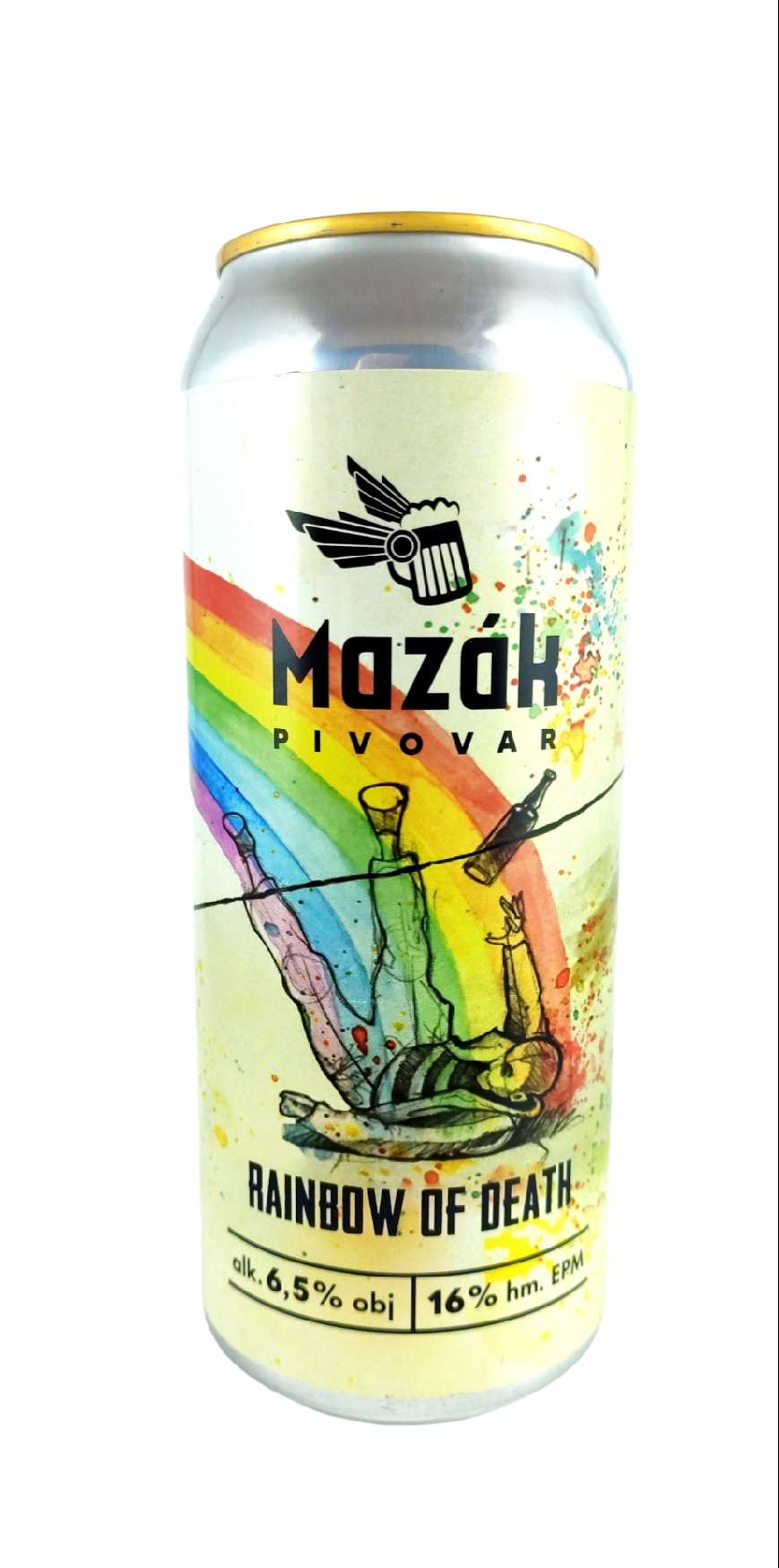 Mazák Rainbow of Death West Coast IPA 16°