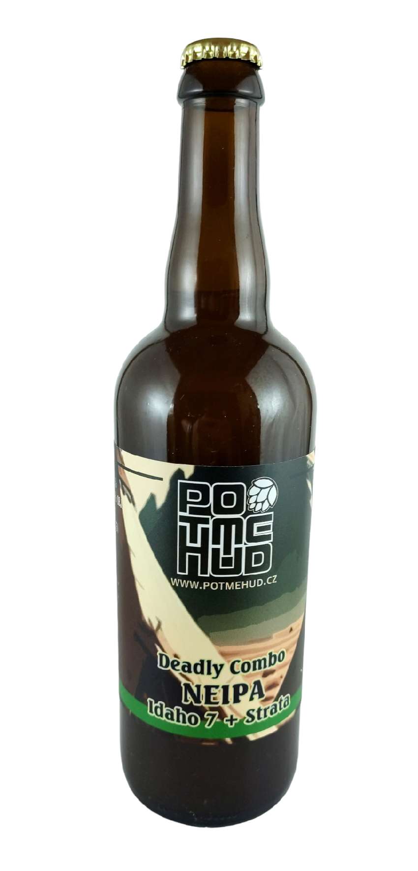 Potmehúd Deadly Combo NEIPA: Idaho 7 + Strata 14,8°