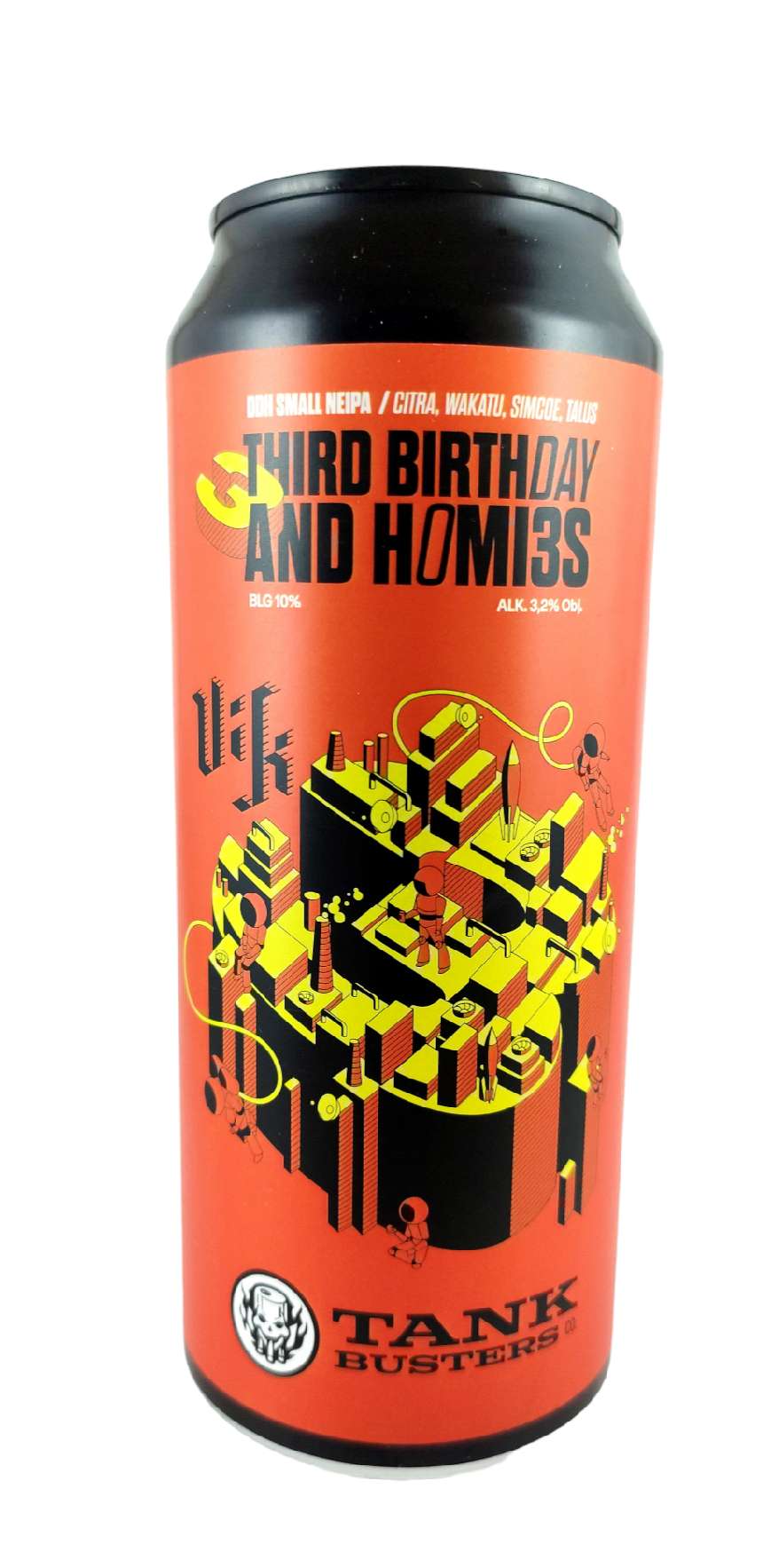 Vik Third Birthday and Homies DDH Small NEIPA 10°