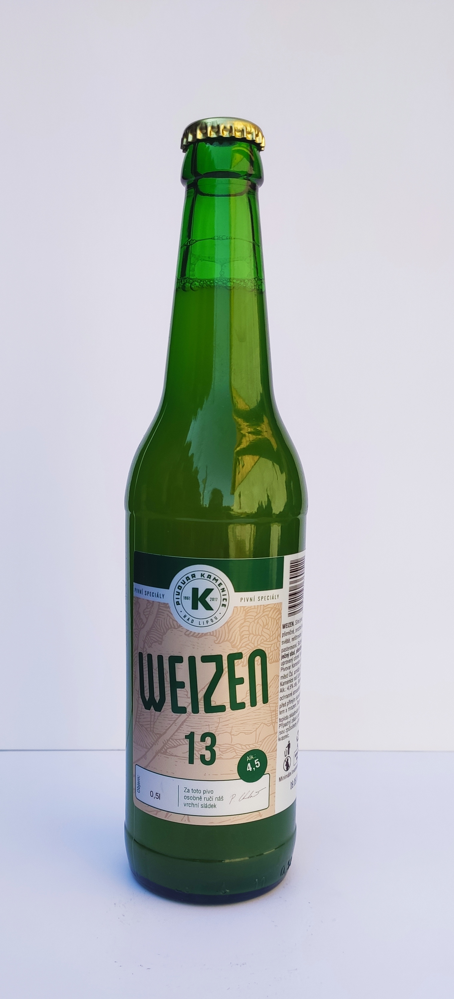 Kamenice Weizen 13°