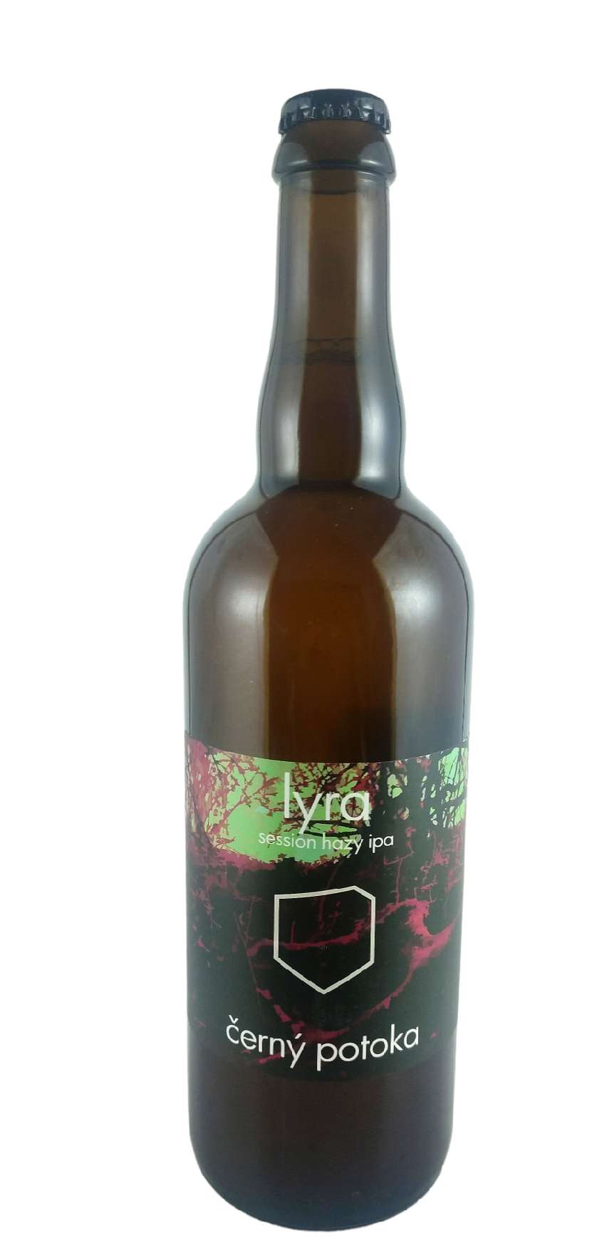 Černý potoka Lyra Session Hazy IPA 11°