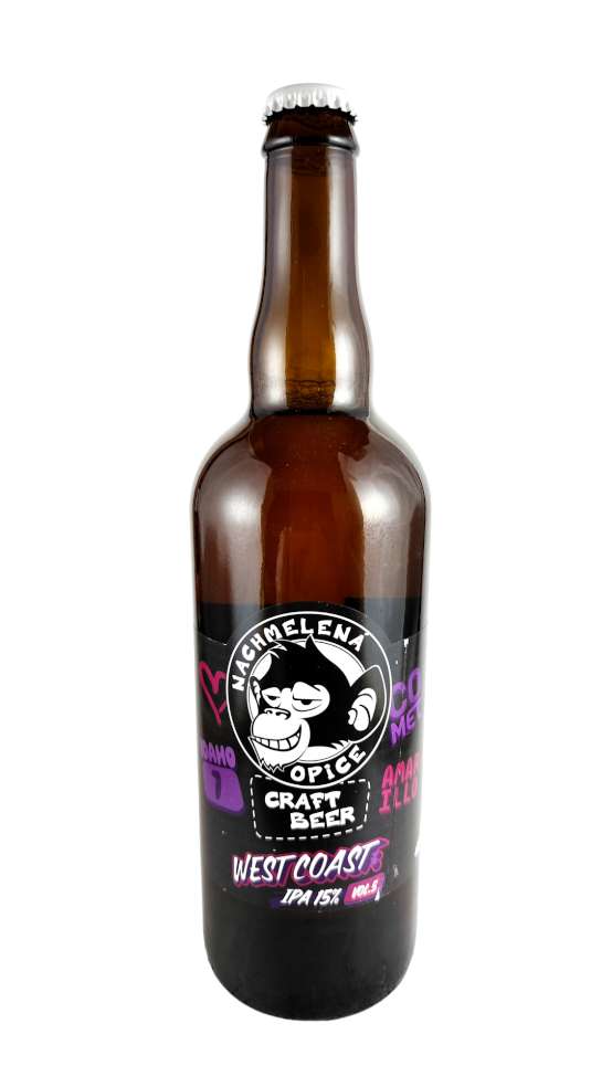 Nachmelená opice West Coast IPA 15°