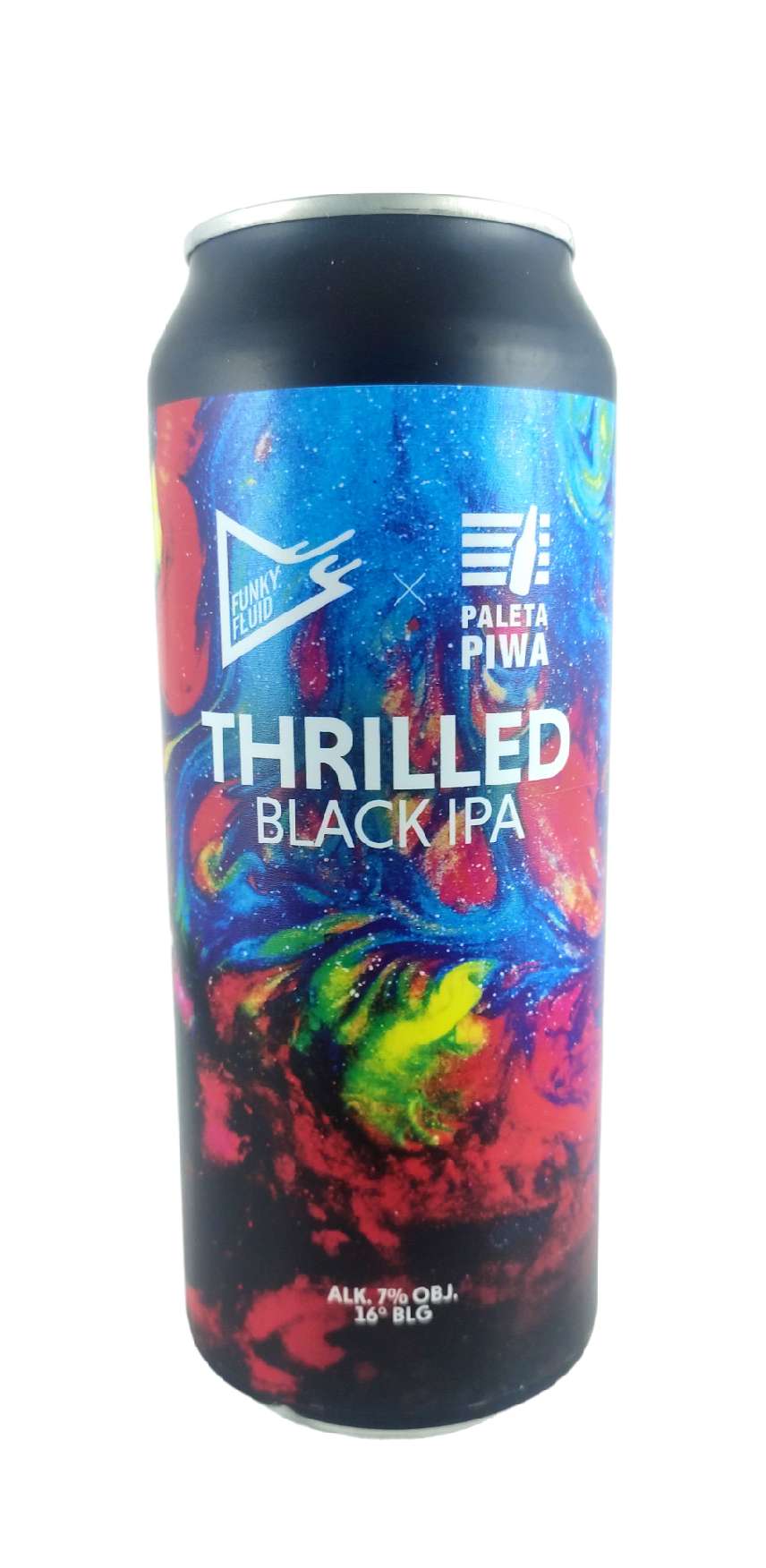Funky Fluid Thrilled Black IPA 16°