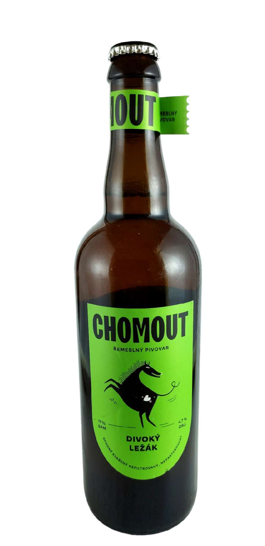 Chomout Divoký Ležák z čerstvého divokého chmele 11°
