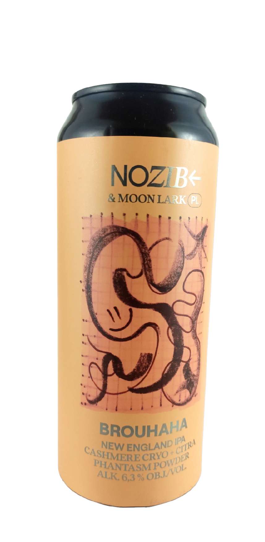 Nozib Brouhaha NEIPA W/ Moon Lark 15°