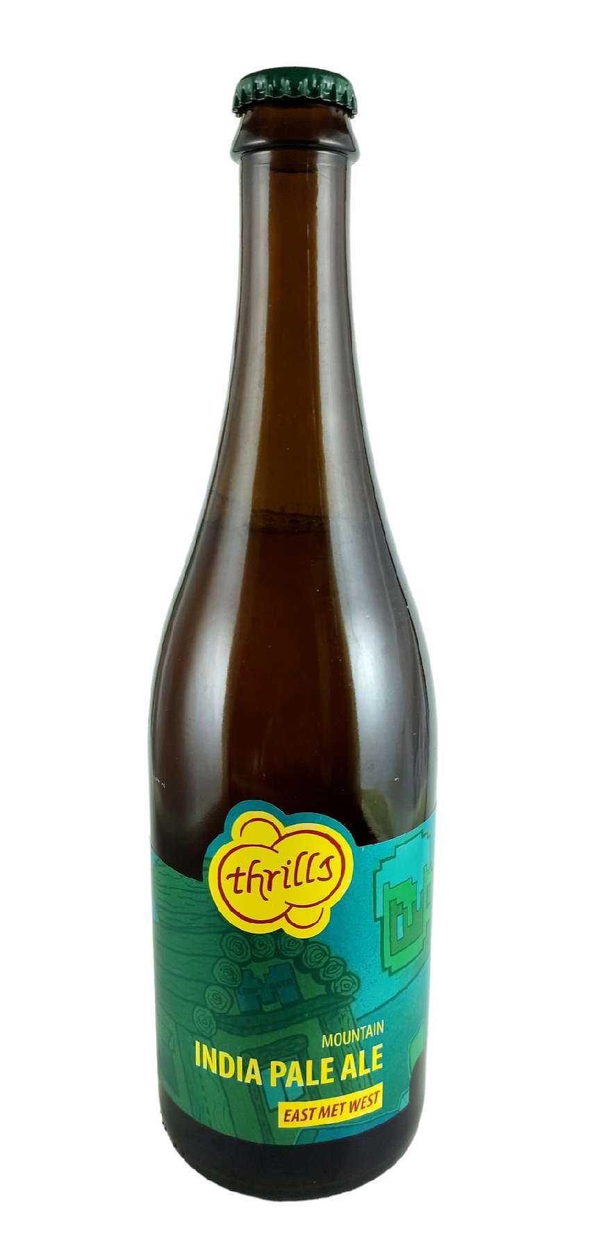 Thrills East Met West Mountain IPA 12°