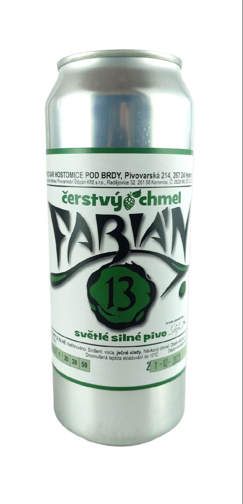 Hostomice Fabián Fresh Hop 13°