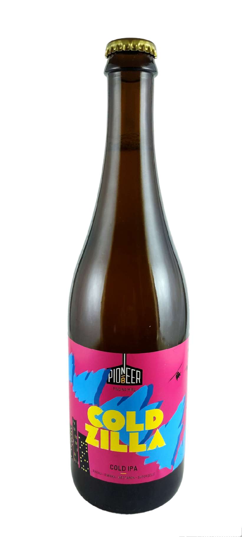 Pioneer Cold Zilla Cold IPA 14°