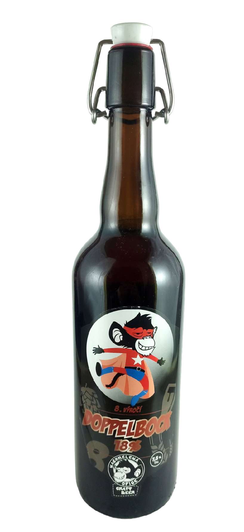 Nachmelená opice Výroční Doppelbock 18°