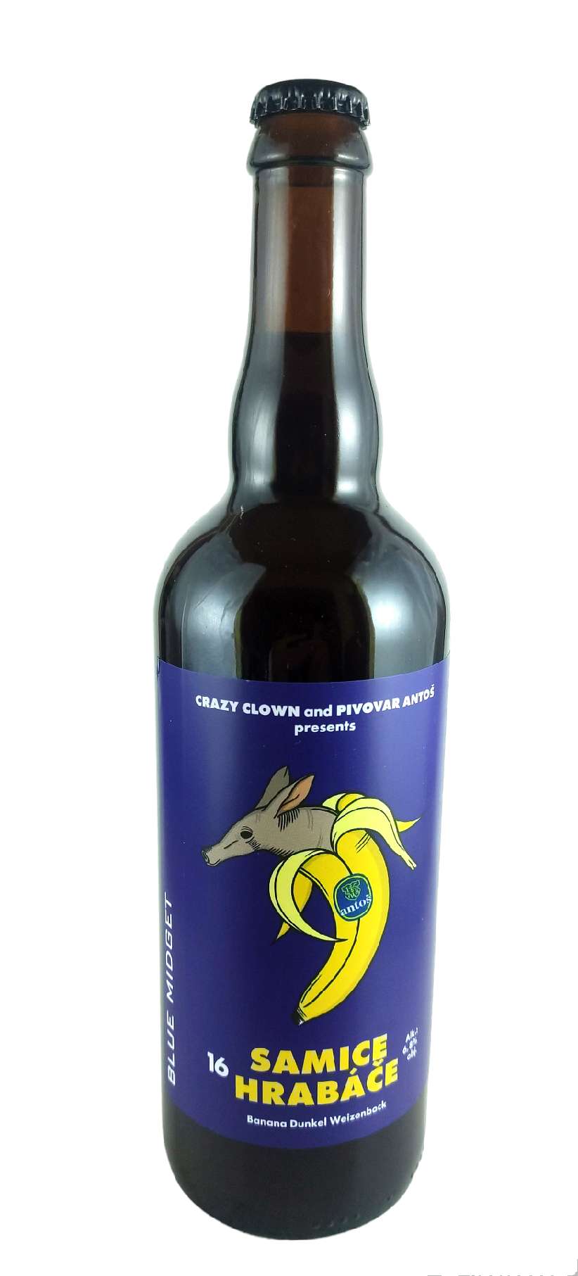 Antoš Samice Hrabáče Banana Dunkel Weizenbock 16°