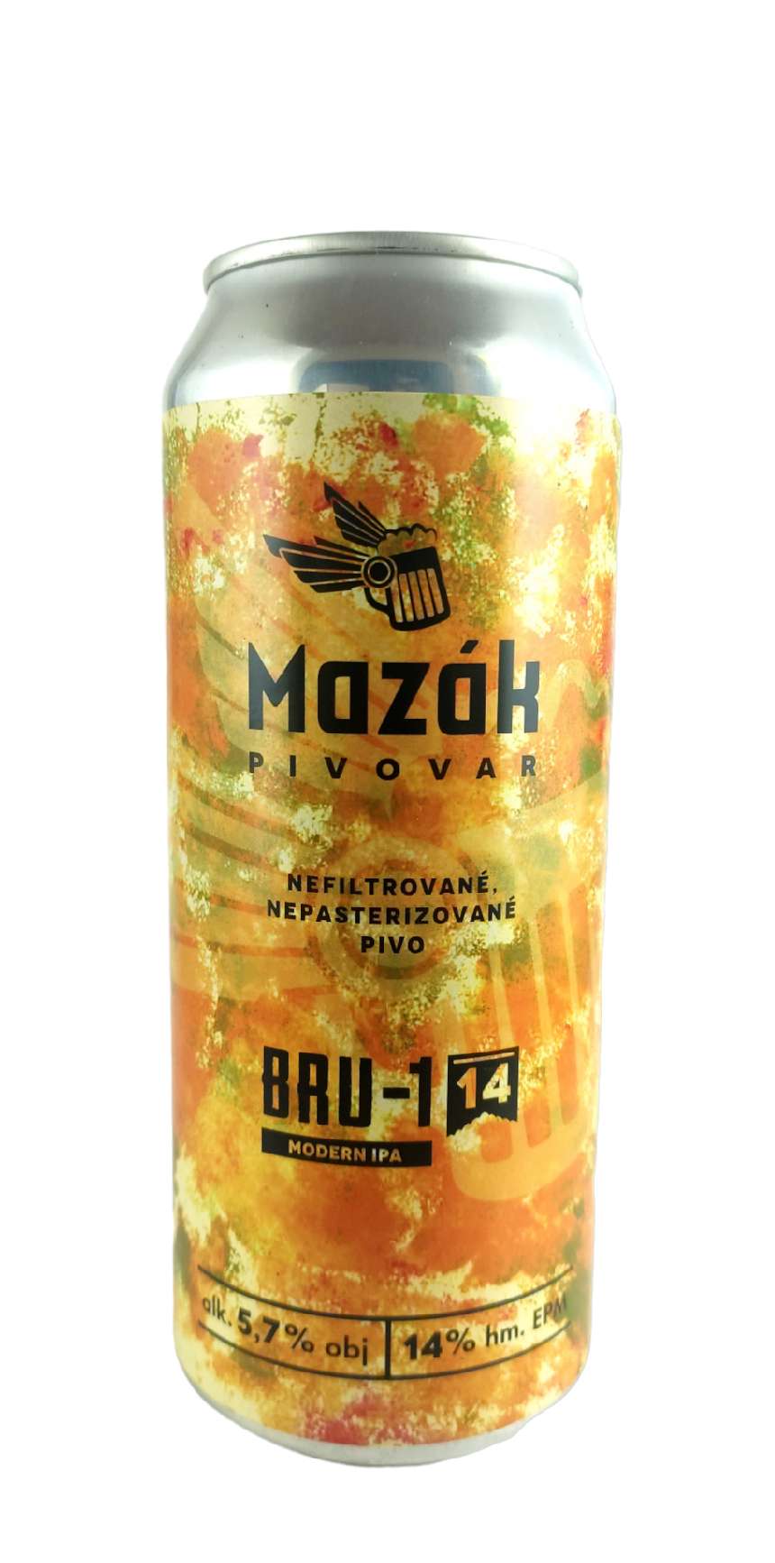 Mazák BRU-1 Modern IPA 14°