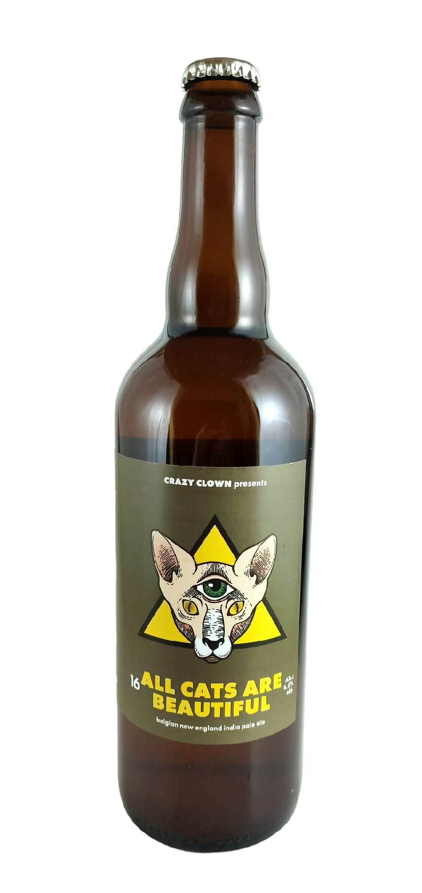 Crazy Clown All Cats Are Beautiful NEIPA 16°