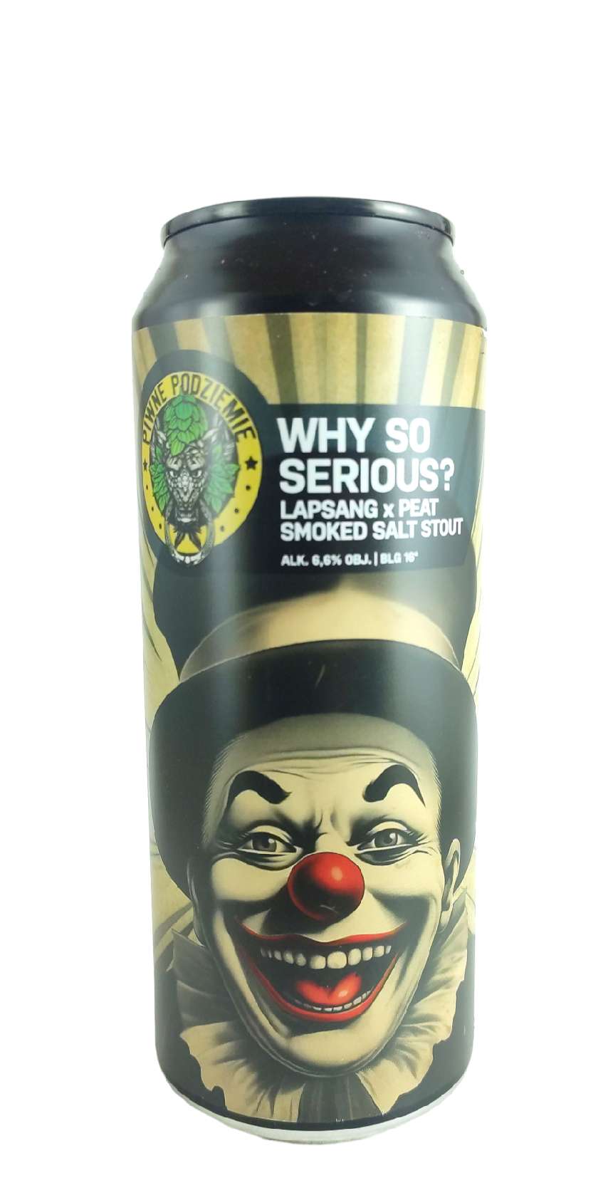 Piwne Podziemie Why So Serious? Smoked Slat Stout 16°