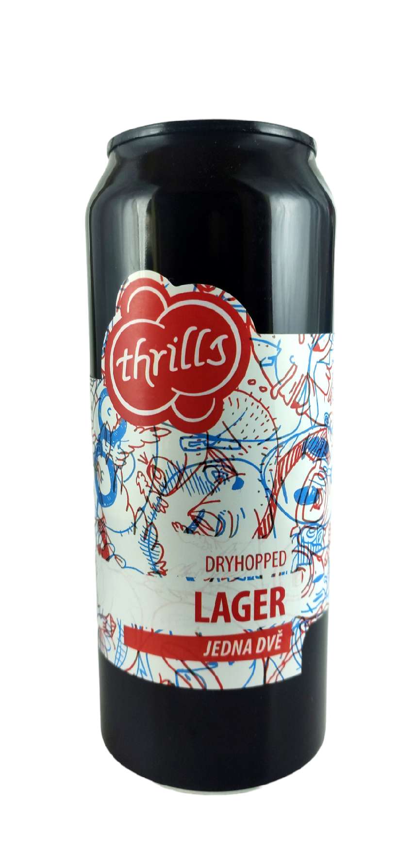 Thrills Jedna dvě Dry hopped lager 11°