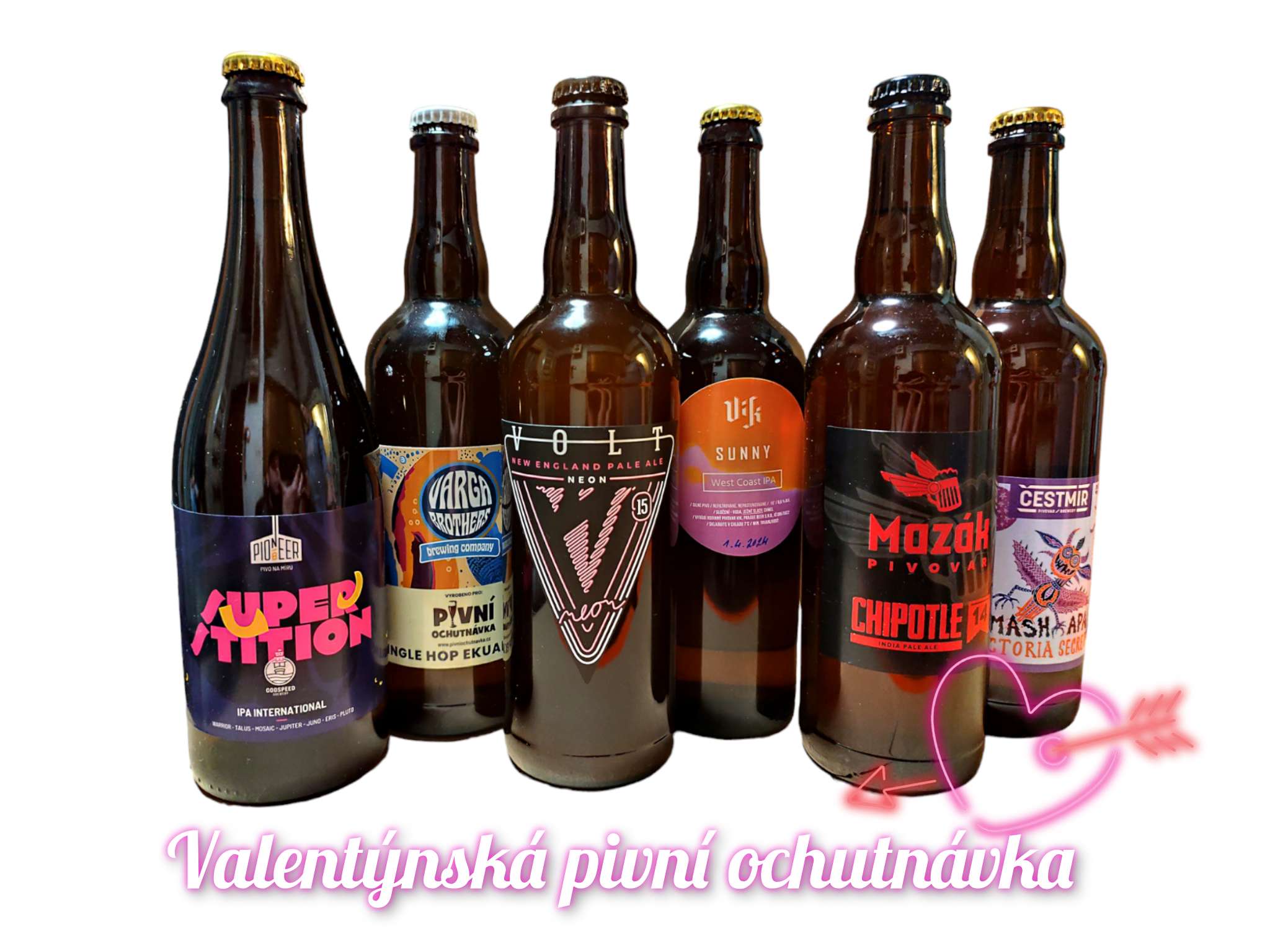 Valentýnský pivní balíček