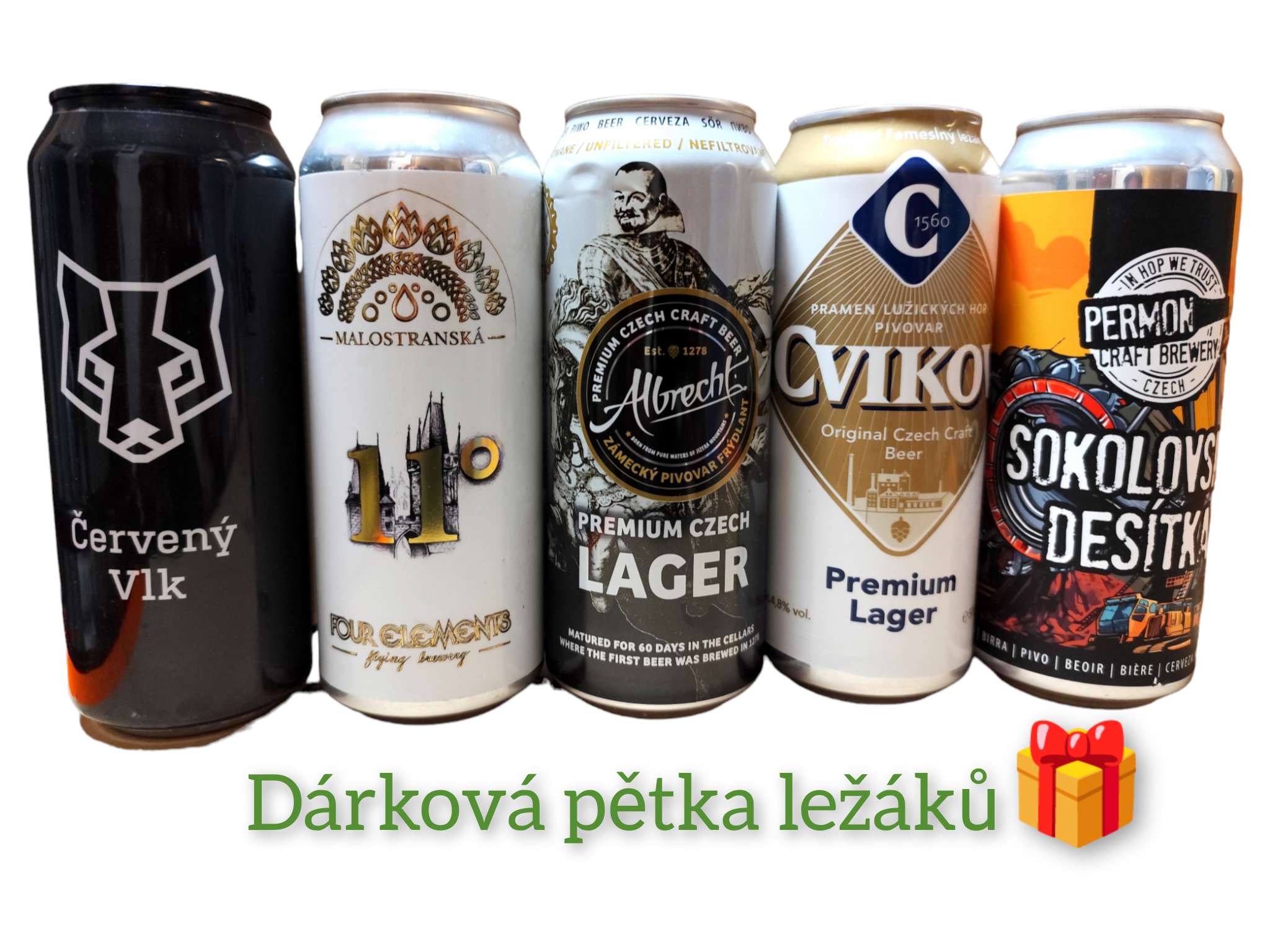 Dárková pětka ležáků