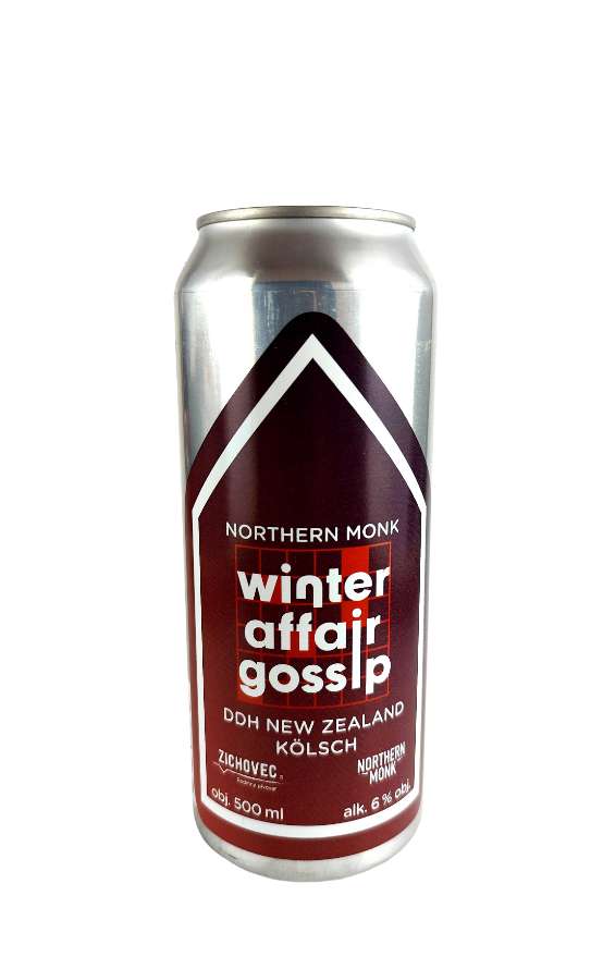 Zichovec Winter Affair Gossip Northern Monk DDH New Zealand Kölsch 14°