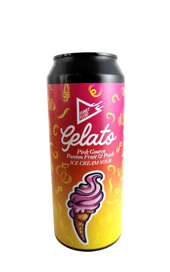 Funky Fluid Gelato Pink Guava Passionfruit & Peach Pastry Sour 20°