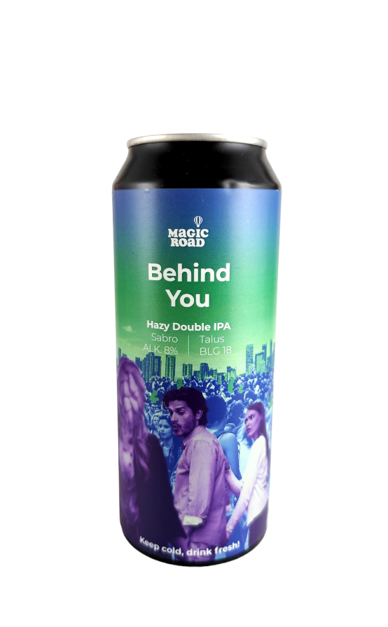Magic Road Behind You Hazy Double IPA 18°