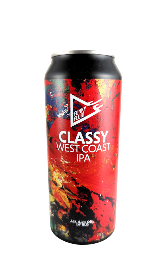 Funky Fluid Classy West Coast IPA 14°