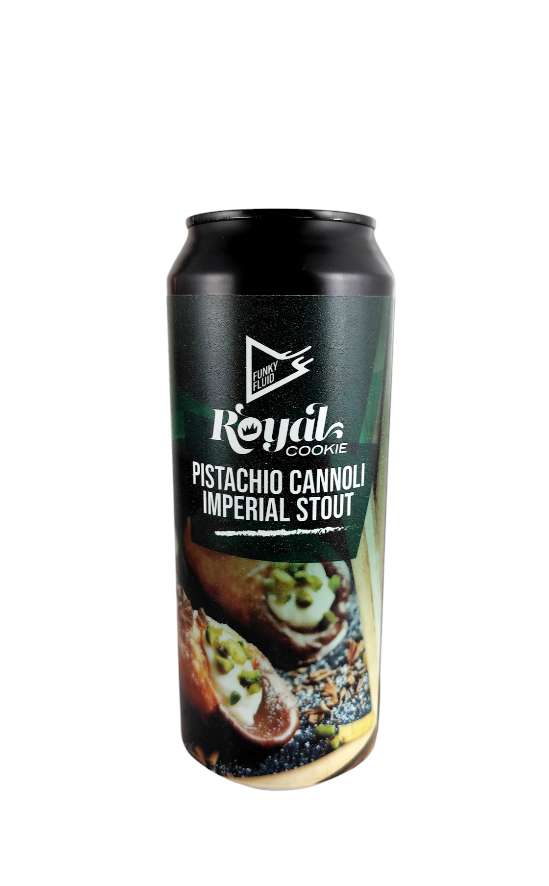 Funky Fluid Royal Cookie: Pistachio Cannoli Imperial Pastry Stout 30°