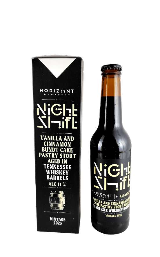 Horizont Night Shift 2023 Vanilia Cinamon Stout 34°