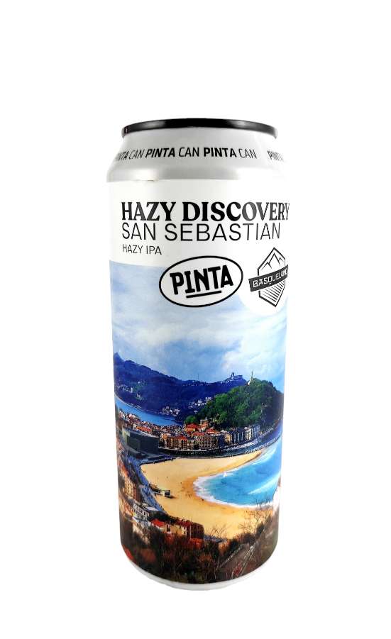 Pinta Hazy Discovery San Sebastian Hazy IPA 16°