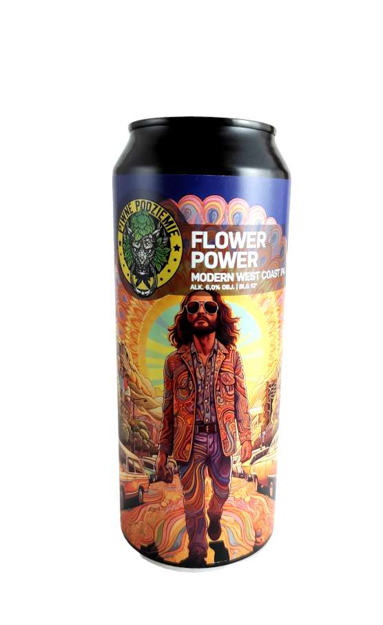 Piwne Podziemie Flower Power West Coast IPA
