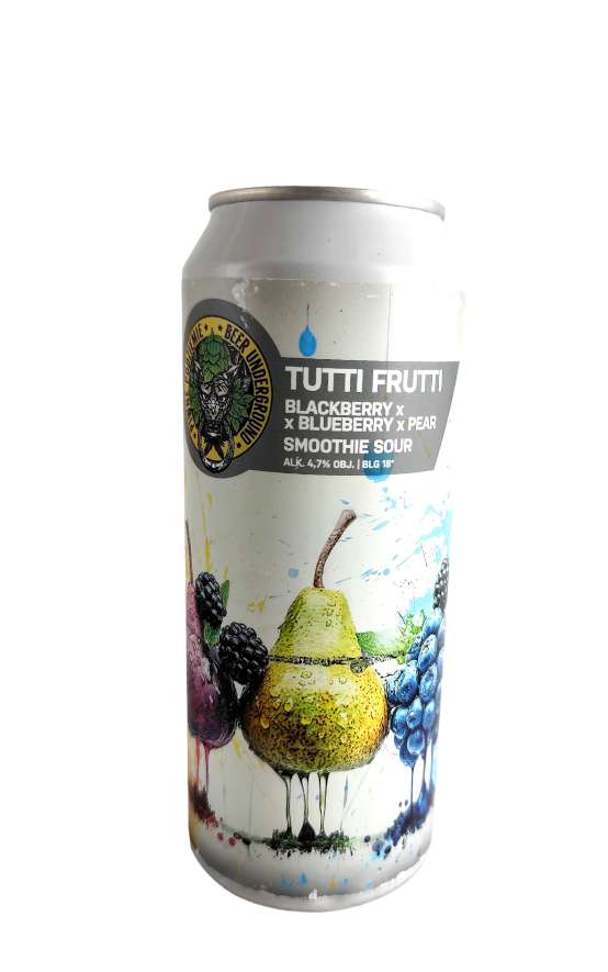Piwne Podziemie Tutti Frutti - Blackberry x Blueberry x Pear