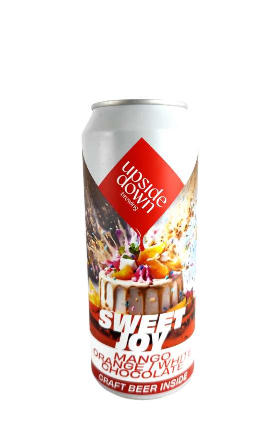 Upside Down Sweet Joy: Mango, Orange, White Chocolate Sour 14°